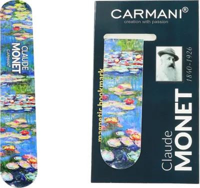 Produktbild von Magnetisches Lesezeichen - C. Monet, Seerosen (CARMANI)
