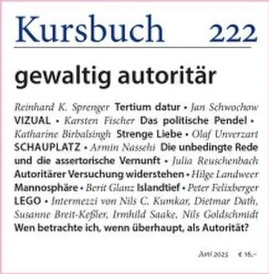 Produktbild von Kursbuch 222