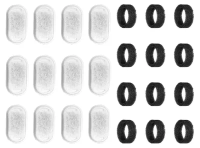 Produktbild von Ersatzfilter für Trinkbrunnen – 24 Stück, weiß