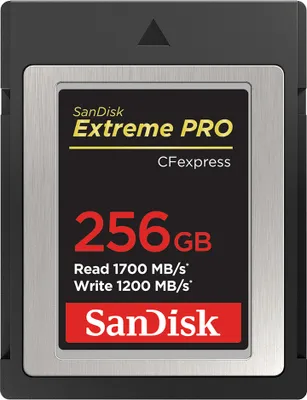 Produktbild von SanDisk Extreme PRO® CFexpress®-Speicherkarte Typ B – 256 GB