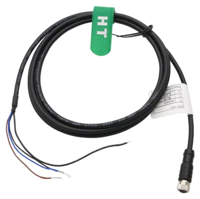 M8 A-cod. 3-pol. Buchse Sensor-Aktuator-Kabel, abgeschirmt, PVC 1m