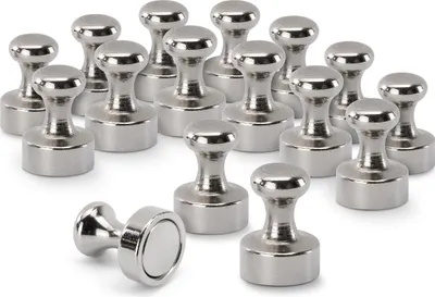 Produktbild von Neodym Magnetpins, 12 x 16 mm, 16 Stück