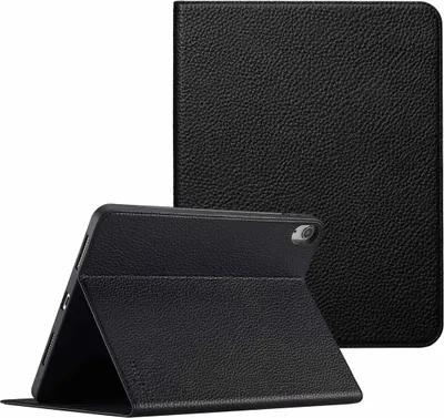 Image de Selencia Riva Bookcase pour Apple iPad Air 11 pouces (2026) M4 / (2025) M3 / (2024) M2 / Air 5 (2022) / Air 4 (2020) - Noir