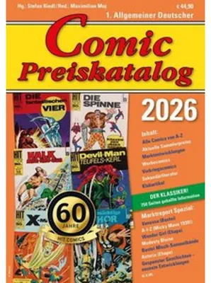 Productafbeelding van Comic Preiskatalog 2026 SC