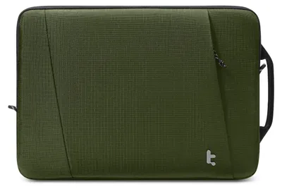 Produktbild von tomtoc 360° Slim Laptophülle für 13,5-14,4 Zoll Laptop Notebook – Grün