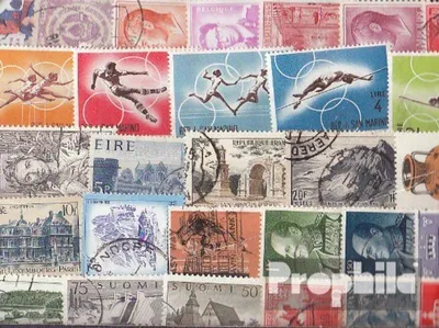 Produktbild von Briefmarken Europa 300 verschiedene Marken Europa mit Deutschland