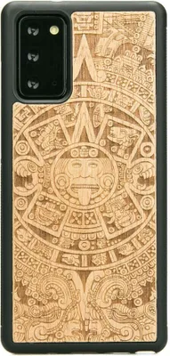 Produktbild von Holzhülle Bewood für Galaxy Note 20, Aniegre Aztekischer Kalender