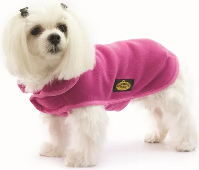 Produktbild von Fashion Dog Fleece-Hundemantel - Fuchsia - 33 cm
