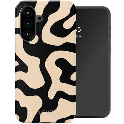 Produktbild von Selencia Vivid Back Cover Samsung Galaxy A57 (5G) - Art Wave Black