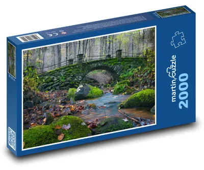 Obrázek produktu pro martinpuzzle - Puzzle 2000 - Zapomenutý most v lese