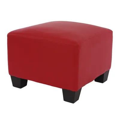 Obrázek produktu pro Modulární otoman Lyon, Imitace kůže  červená