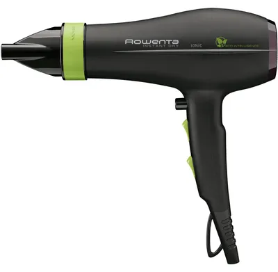 Image de ROWENTA Sèche-cheveux CV 6030 1450 Watt noir/vert