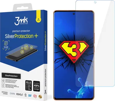 Produktbild von 3mk Display Antimikrobielle Schutzfolie SilverProtection+ für Vivo X80 Pro 0,21mm Self-Heal