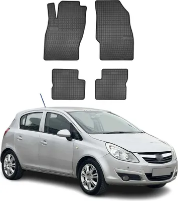 Image de Tapis de Sol pour Opel Corsa D 2006-2014 OMAC Caoutchouc 2x