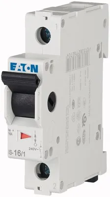 Zdjęcie produktu dla Wyłącznik automatyczny Eaton IS-16/1 (276254)