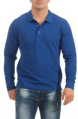 Produktbild von Mivaro Herren Poloshirt Langarm aus 100% Baumwolle Regular Fit Piqué Polohemd mit Kragen und Knopfleiste hochwertig atmungsaktiv pflegeleicht ideal für Arbeit Freizeit und Büro