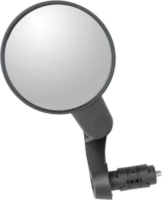 Produktbild von Famanu Fahrradrückspiegel für Erwachsene - Schwarz, Ø 80 mm