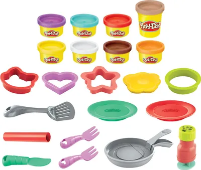 Produktbild von Play-Doh F12795L1, 3 Jahr(e), Nicht toxisch, Mehrfarbig, 14 Stück(e)