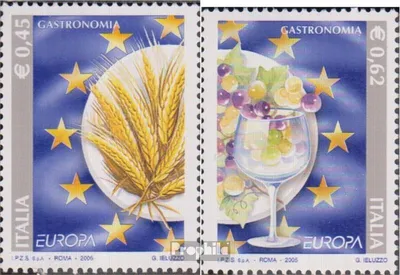 Produktbild von Briefmarken Italien 2005 Mi 3031-3032 (kompl.Ausg.) postfrisch Europa - Gastronomie