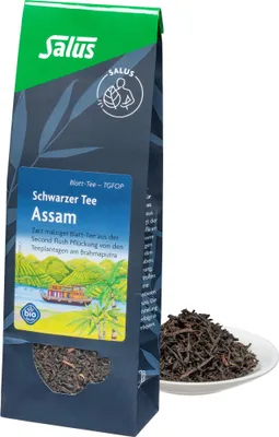 Zdjęcie produktu dla Herbata czarna liściasta Assam TGFOP organic Salus, 100 g TEE