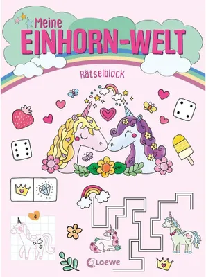Obrázok produktu pre Meine Einhorn-Welt - Rätselblock