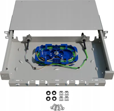 Obrázok produktu pre Cable Supply Drawer 19" 1U, Gray