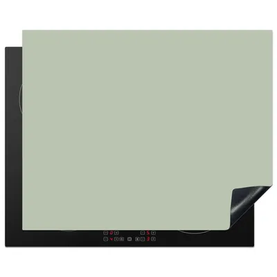 Obrázek produktu pro KitchenYeah® Kryt varné desky mátově zelený - jednobarevný, 65x52cm, dekorace do kuchyně, keramický kryt varné desky, kryt varné desky
