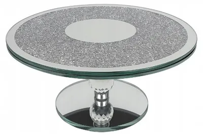 Produktbild von Kuchenplatte LUXITO Glamour 30x11 cm auf Fuß Glas