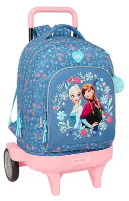 Produktbild von Safta Frozen 33l 33x45x22cm Rucksack Mit Rollen Blau Kinder Blau One Size