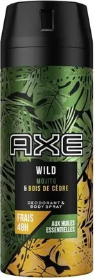 Obrázek produktu pro Axe, Wild Green Mojito Cedarwood, deodorant, 150ml (VÝROBEK Z NĚMECKA)
