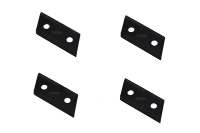 Obrázek produktu pro 4 X 8 CM stahovací nože pro štěpkovač AL-KO / MTD H-1100 1300 1600 3200, 325030 102650