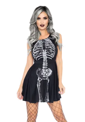 Produktbild von Kurzes Knochenkleid Größe: L