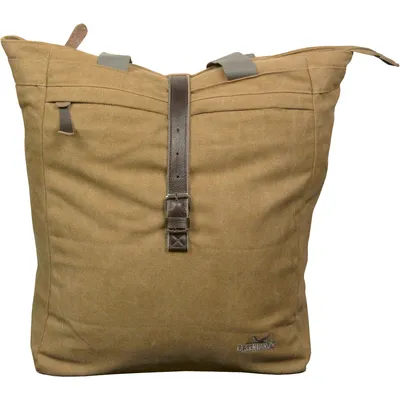 Image de Sacoche vélo Greenlands Canvas - Sacoche vélo - Shopper - avec doublure en jean - brun chameau - 20 litres