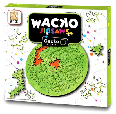 Produktbild von Wacko Gecko-Puzzle, 13 Teile, Schwierigkeitsgrad 4/4