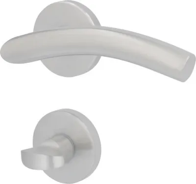 Produktbild von Rosettengarnitur WC Mauritius edelstahl satiniert