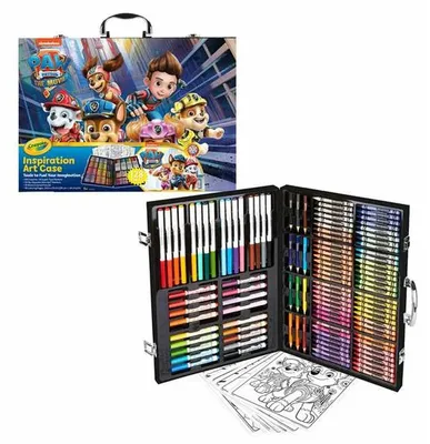 Produktbild von Crayola Paw Patrol Zeichnungsset 128 Teile