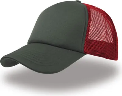 Produktbild von Atlantis RAPP | Original Trucker Cap - Farbe: Grey/Red/Grey - Größe: One Size