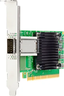 Immagine prodotto di Hewlett Packard Enterprise Ethernet 100Gb 1 porta QSFP28 PCIe3 x16 MCX515A-CCAT Ethernet interna / Fibra 100000 Mbit/s