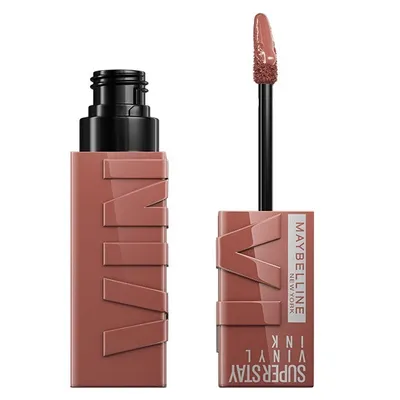 Immagine prodotto di Maybelline New York Rossetto Liquido Super Stay Vinyl Ink 16 Ore Finitura Lucida 4.2ml 120 Punchy