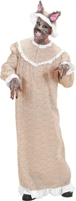 Produktbild von Märchen Großmutter Kostüm für Erwachsene beige - L