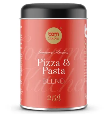 Produktbild von BAM Gewürzmischung Pizza & Pasta - italienische Kräuter für Pizza, Pasta & Tomatensaucen - 25 g