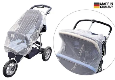 Produktbild von Reer Mückenschutz für Jogger + Zwillingswagen