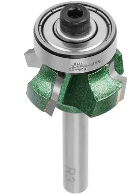 Produktbild von Hartmetallfräser R/R Ecke 4 Zähne - für Holzverarbeitung und Kantenbearbeitung