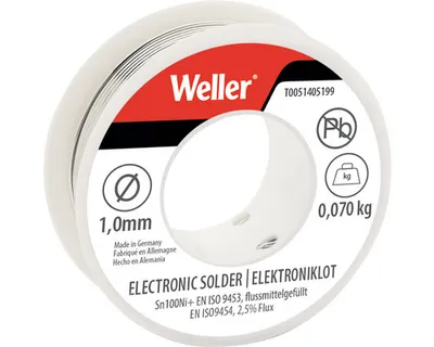 Produktbild von Weller T0051405199 Elektroniklot, Sn100Ni100+, 1mm 70g