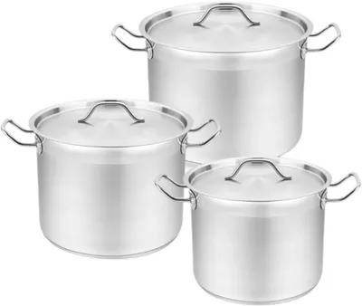 Produktbild von Maestro Topfset 6-teilig (12,0l, 15,0l, 18,0l) MR-3518