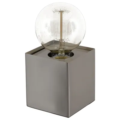 Image de Näve lampe de table Sullivan - métal - acier brillant ; 3121850