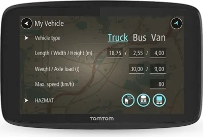 Produktbild von TomTom 1pn6.002.06 Go Professional 620 Navigation, Schwarz