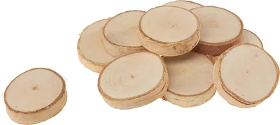 Produktbild von VBS Birkenscheiben, ca. Ø 4-6 cm, 10 Stück