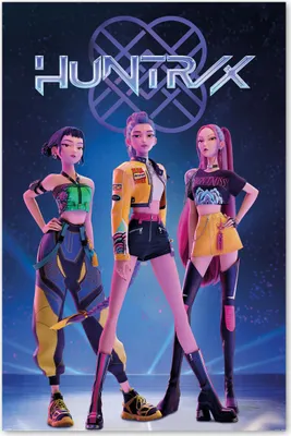 Produktbild von KPop Demon Hunters Poster  How Its Done multicolor Standard