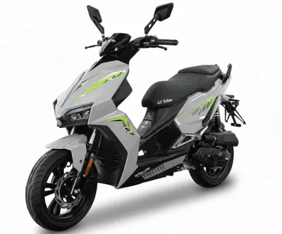 Produktbild von Motorroller Matador A7, 50ccm 25 km/h, Euro 5, grau-grün GT Union